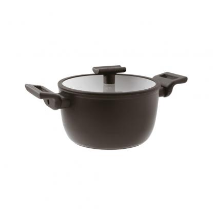Hrnec TitanPro a rukojetí a poklicí 24 cm