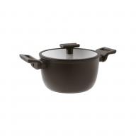 Hrnec TitanPro s poklicí a rukojetí 20 cm