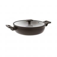 Pánev soté TitanPro s poklicí a rukojetí 28 cm
